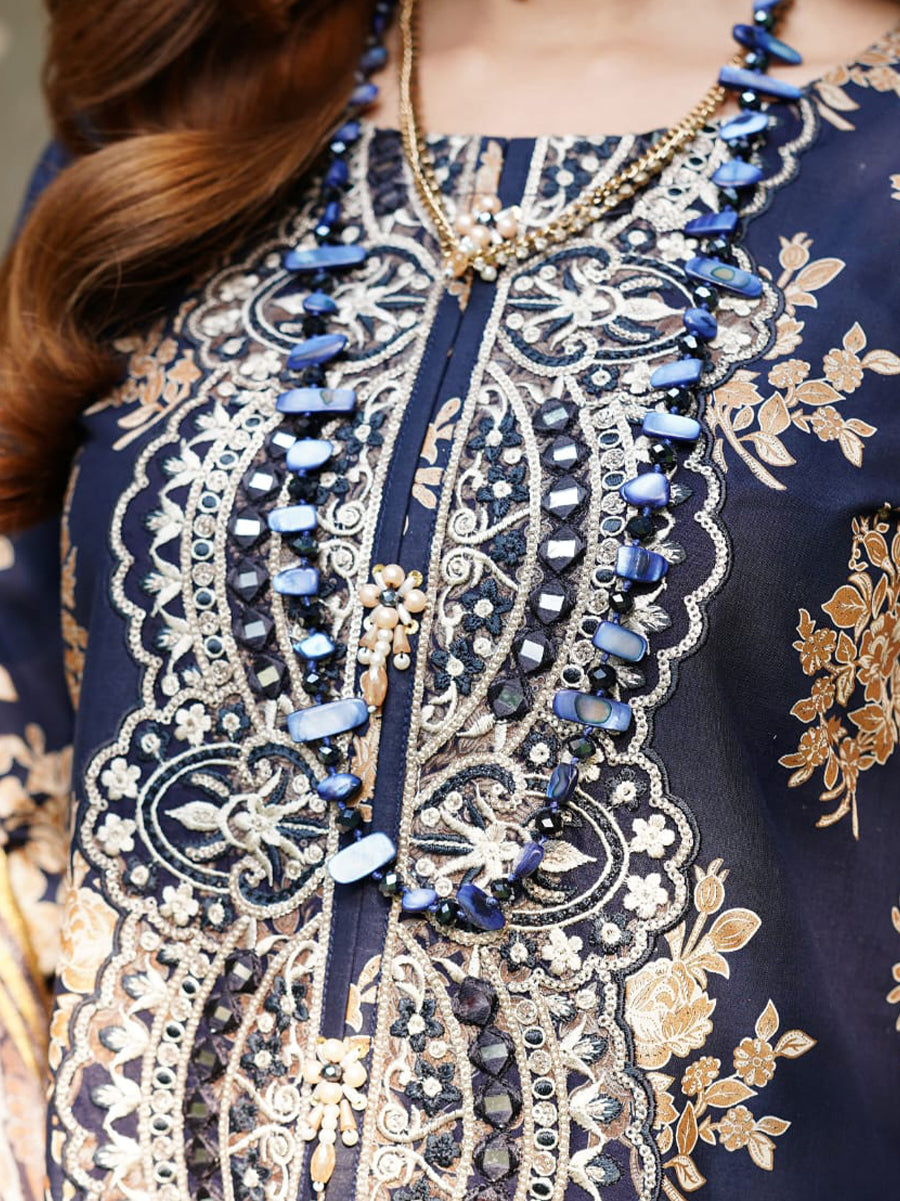 Mahjabeen (مہجبین) – Stitched 3 Piece