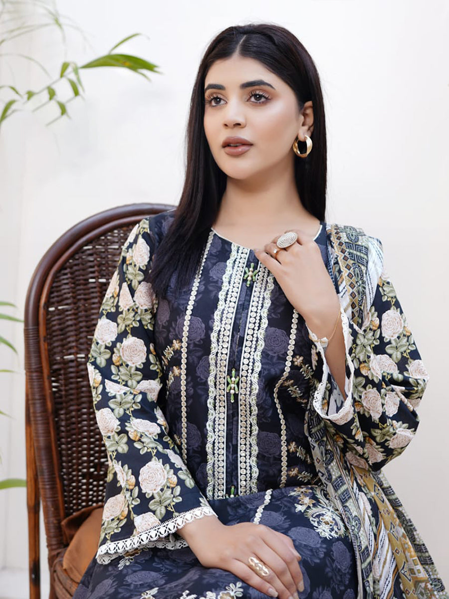 Noor-e-Sahar (نورِ سحر) – Stitched 3 Piece