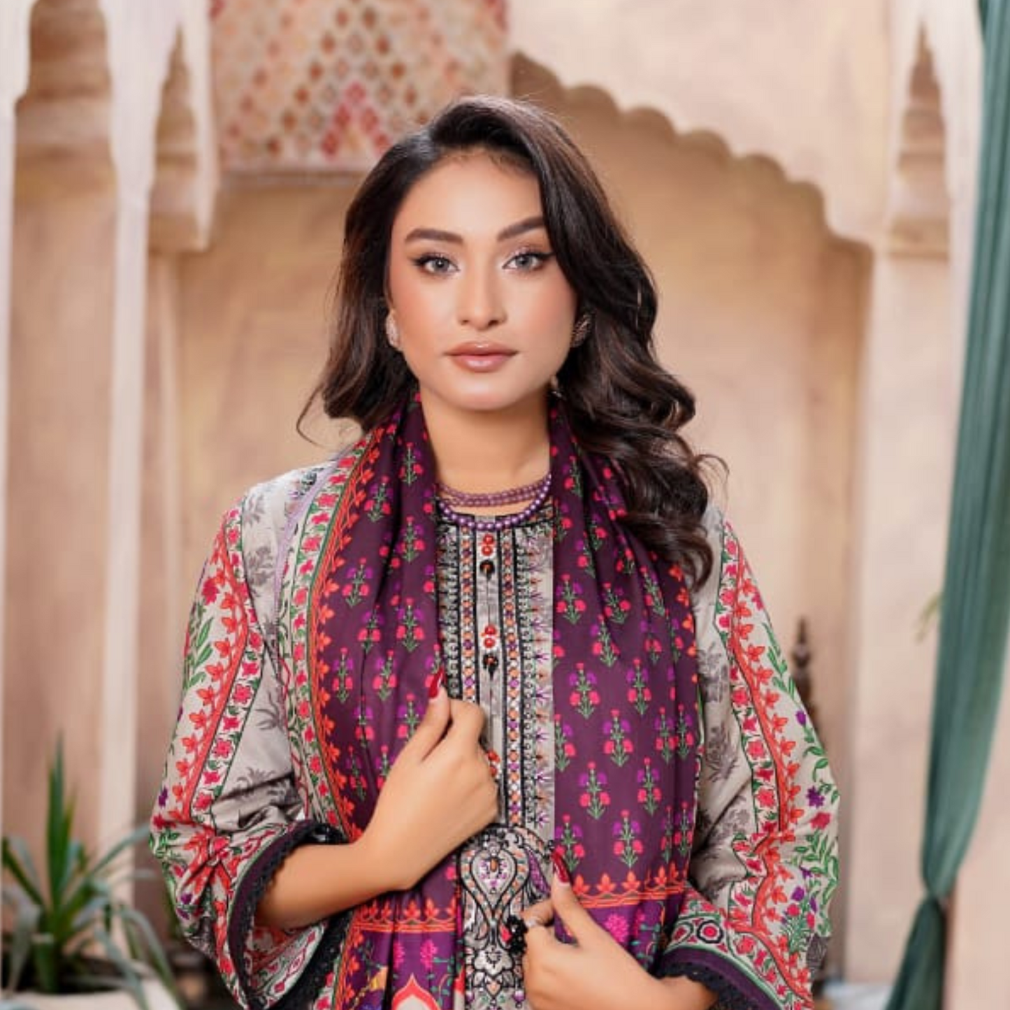Naqsh-e-Jamal (نقشِ جمال) - Stitched - 3 Piece