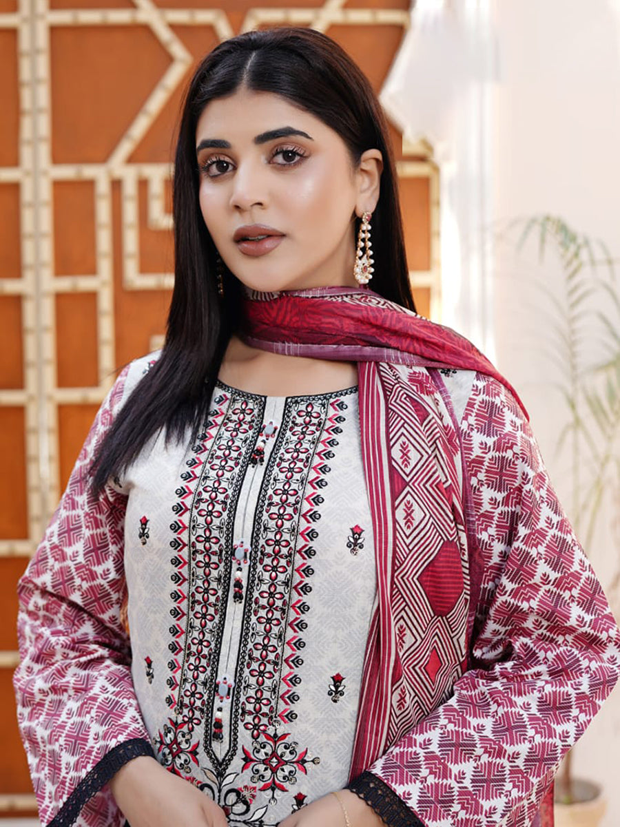 Gulshan-e-Noor (گلشنِ نور) – Stitched 3 Piece