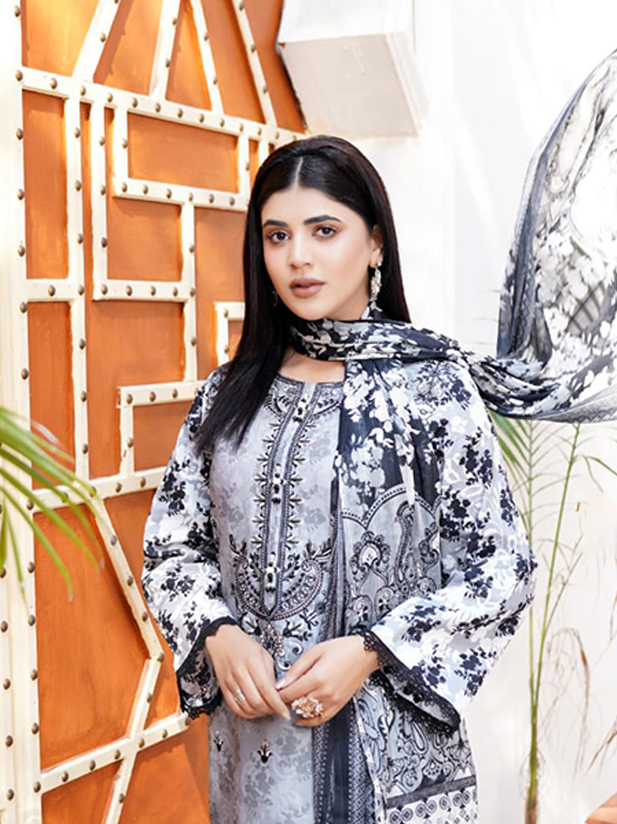 Lalarukh (لالہ رخ) – Stitched 3 Piece