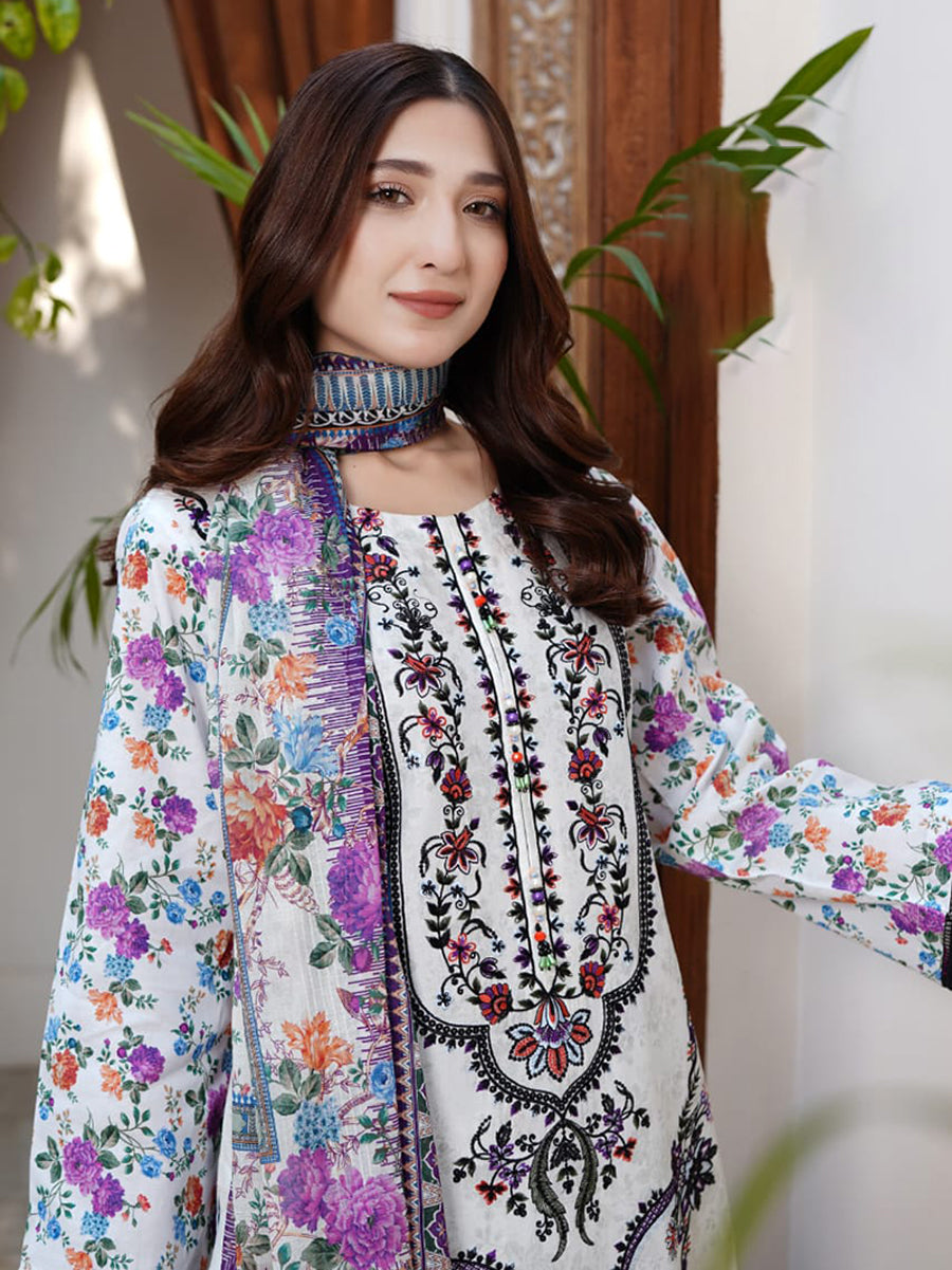 Saba Gul (صبا گل) – Stitched 3 Piece