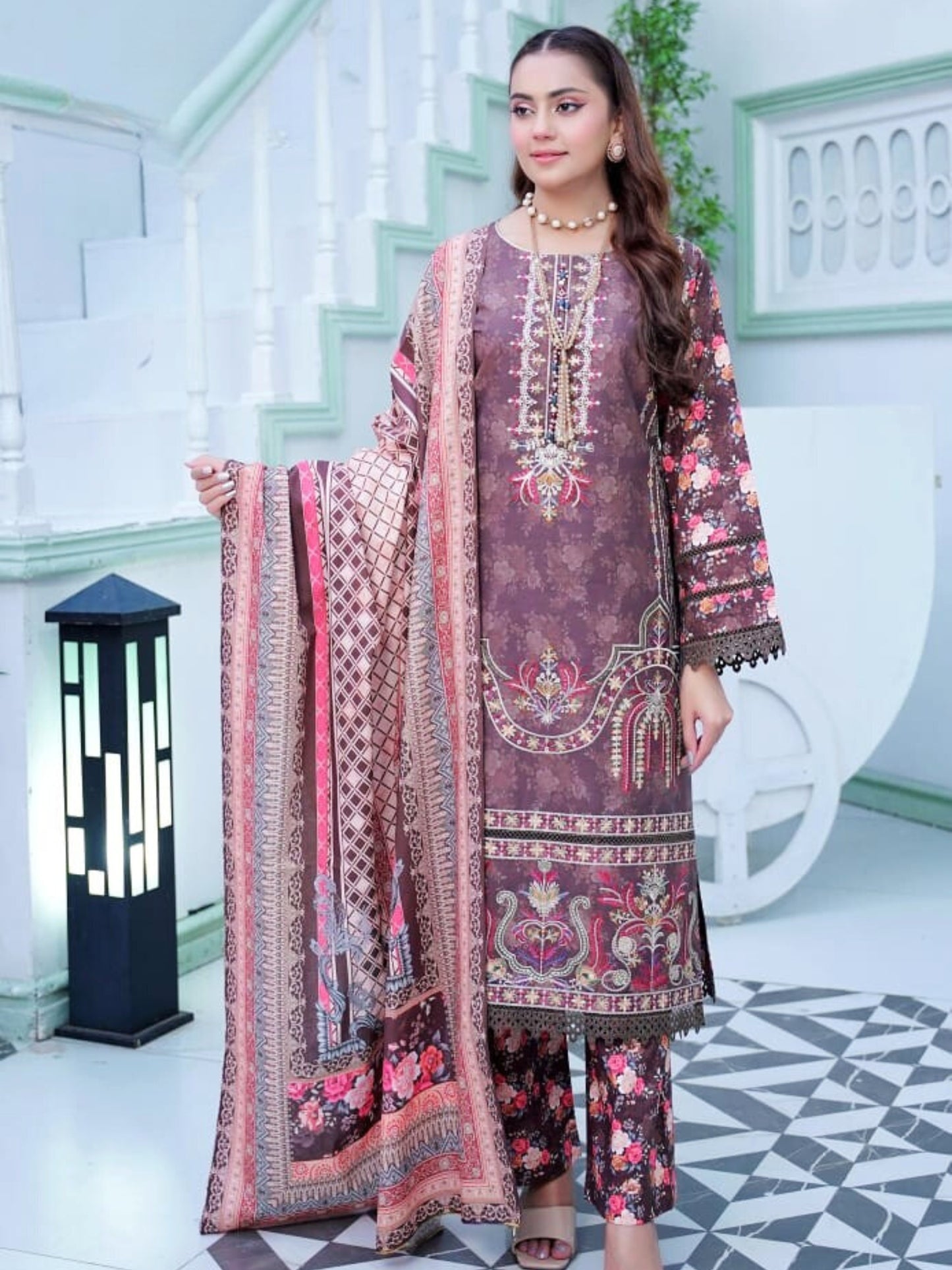 Mehak-e-Bahar (مہکِ بہار) - Stitched 3 Piece