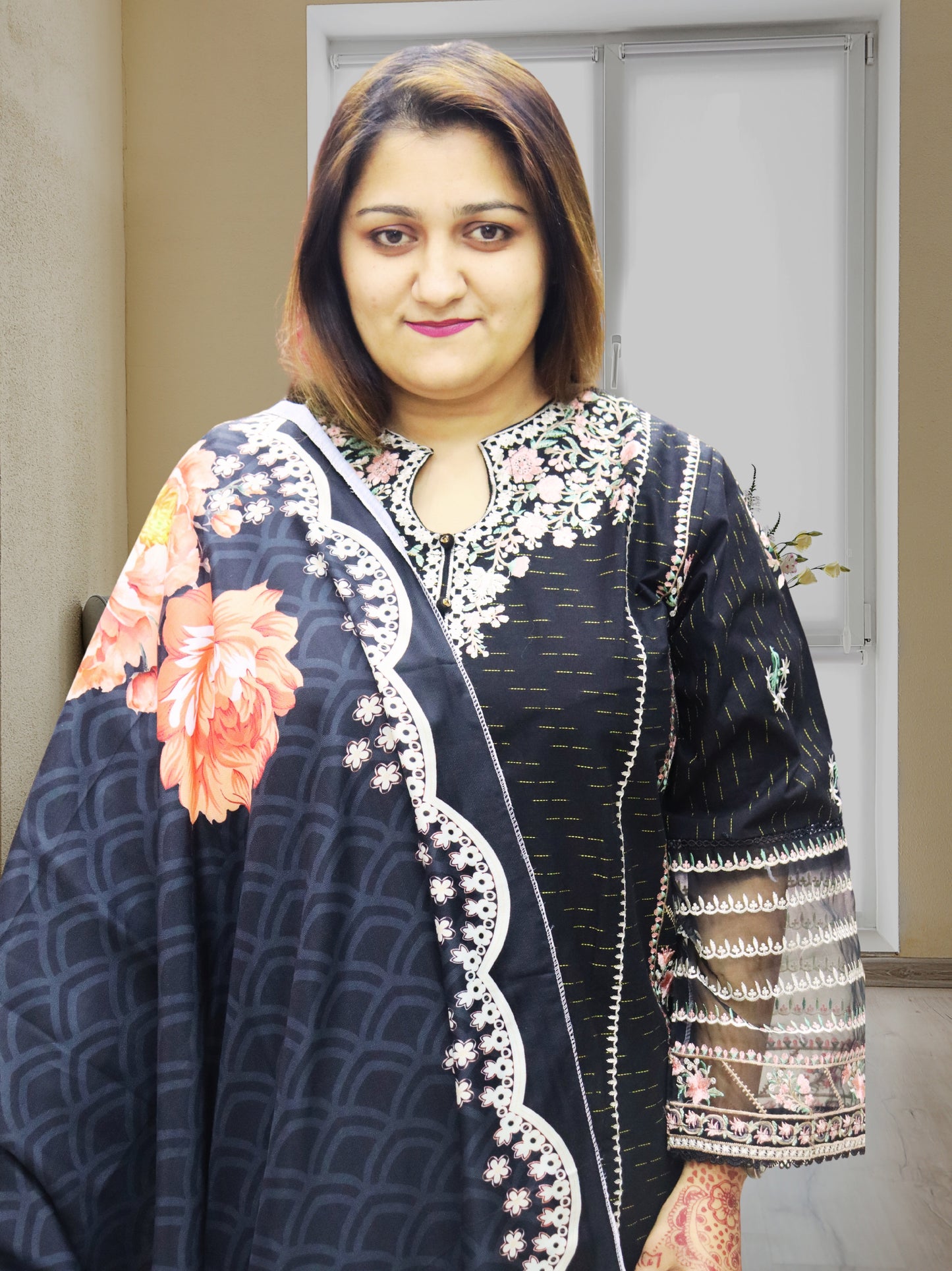 Shab Noor (شب نور) - Stitched - 3 Piece