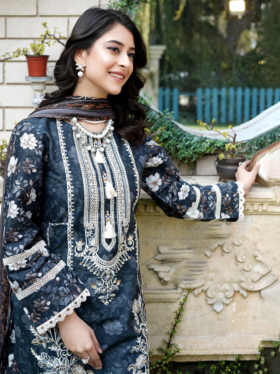 Nausheen (نوشین) – Stitched 3 Piece