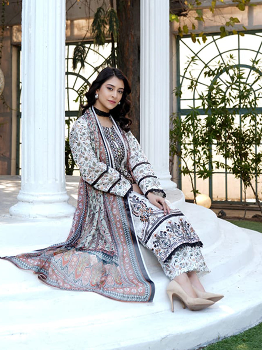 Mahrukh (ماہ رخ) – Stitched 3 Piece