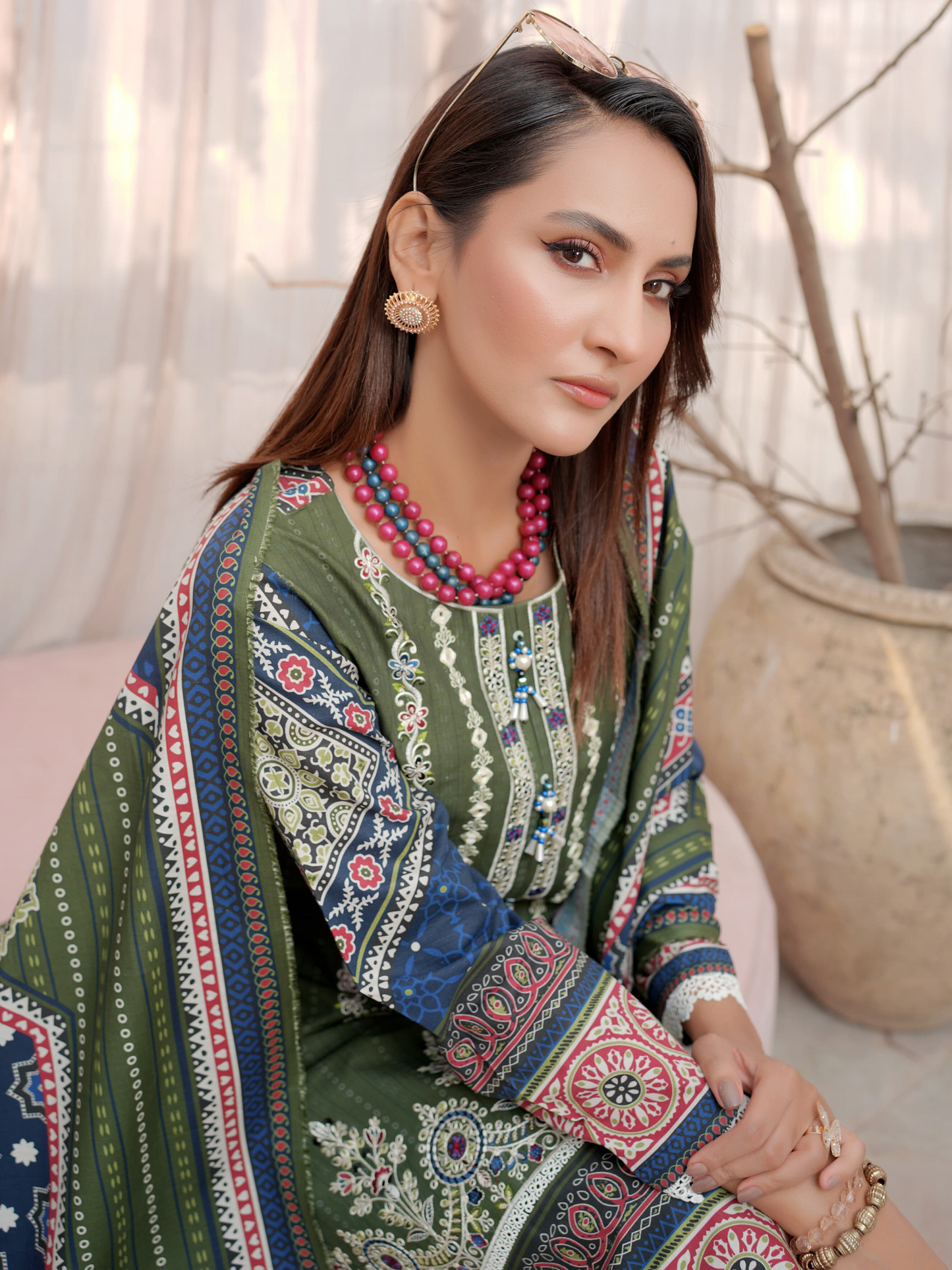 Noor-e-Sabz (نورِ سبز) - Stitched - 3 Piece