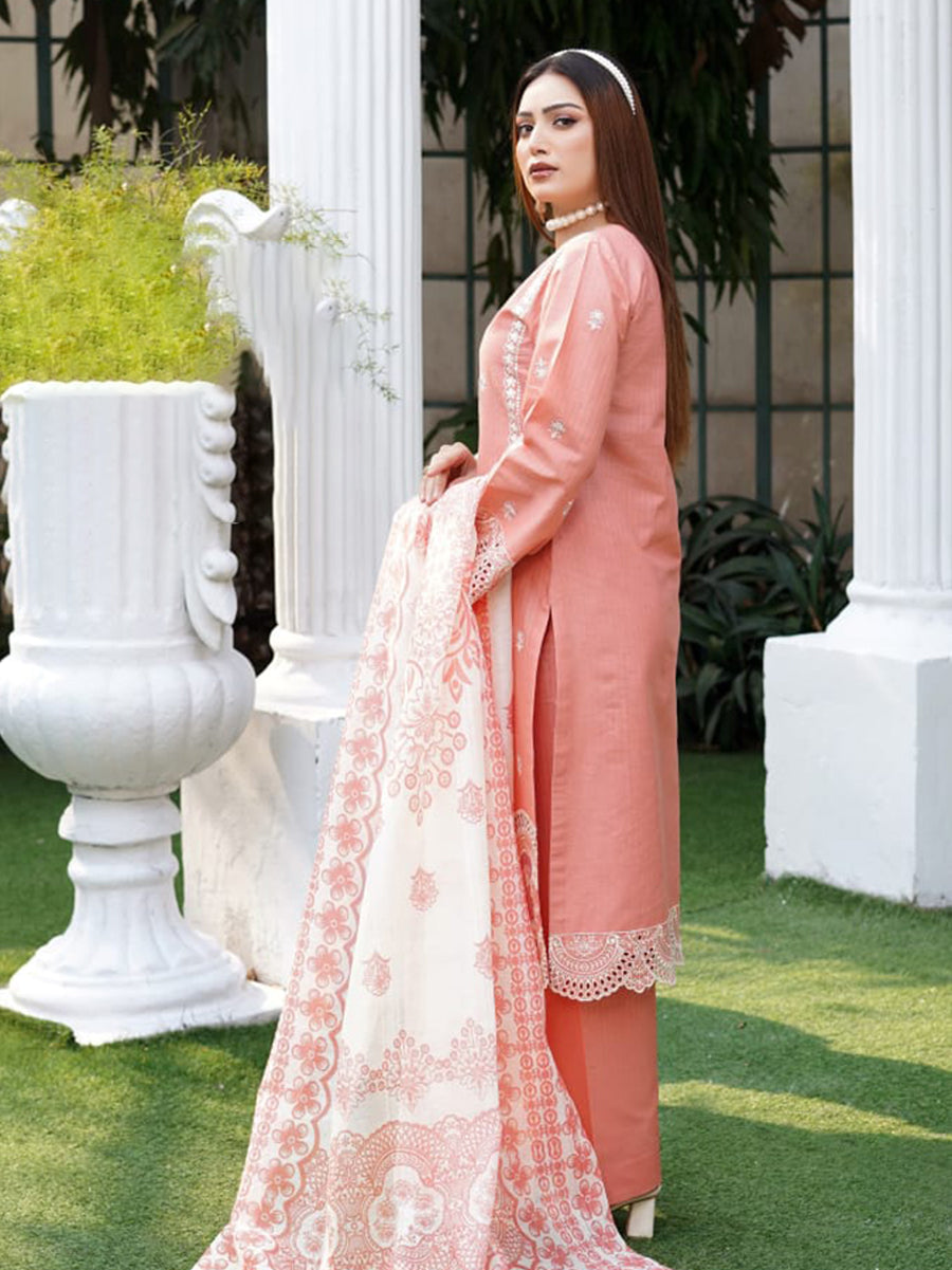 Zehnaseeb (ذہ نصیب) – Stitched 3 Piece
