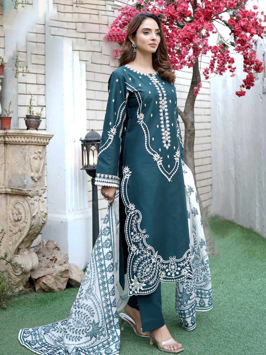 Roshan Ara (روشن آراء) – Stitched 3 Piece