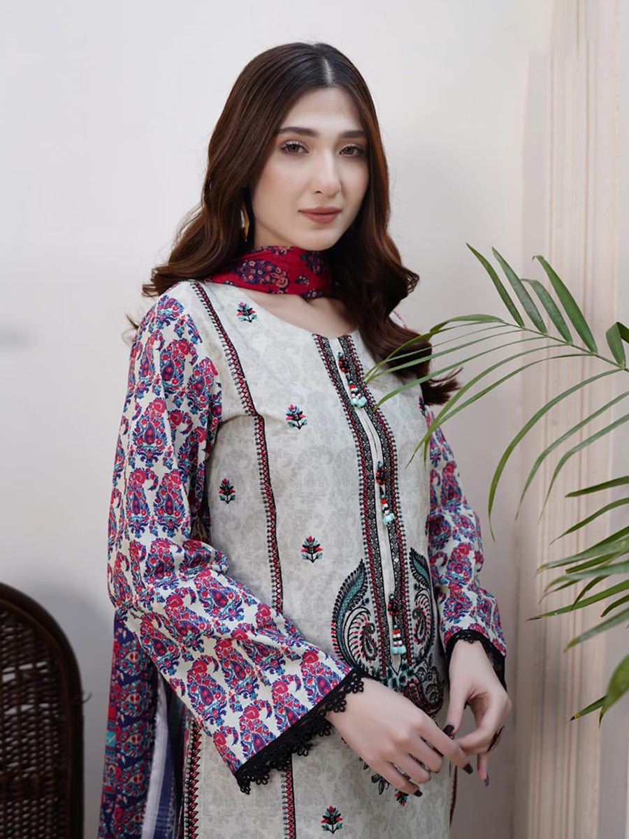 Sitaray (ستارے) – Stitched 3 Piece