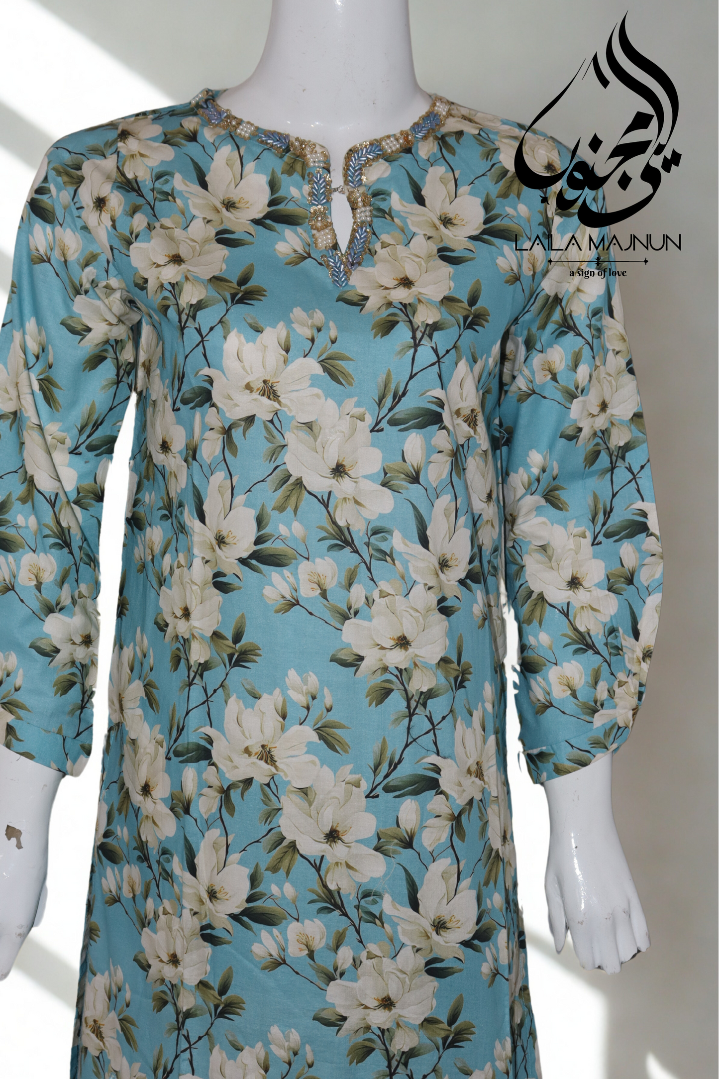 "Shaam e Ghazal" 3 Piece Lawn-Stitched