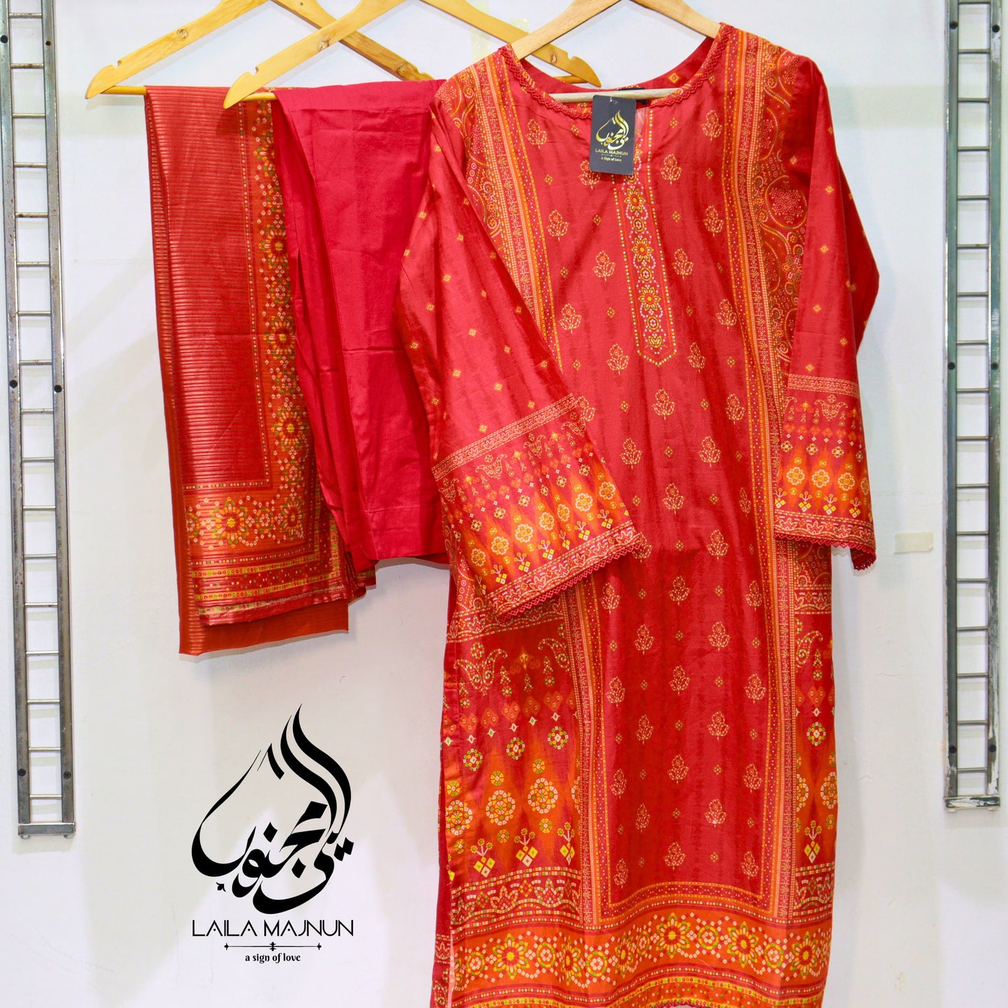 Original Bin Saeed Printed โ 3PC Lawn Suit