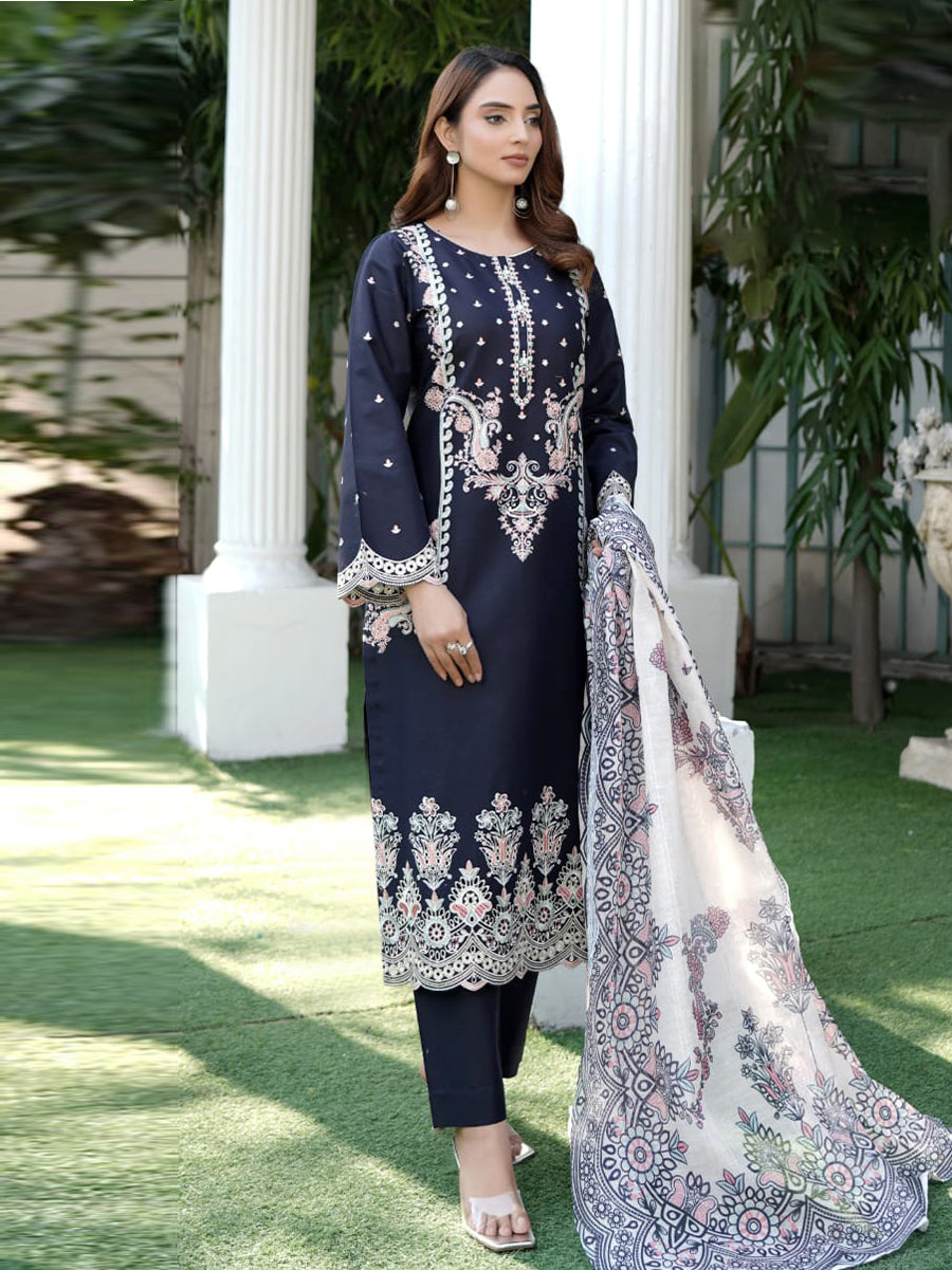 Noor-e-Naz (نورِ ناز) – Stitched 3 Piece