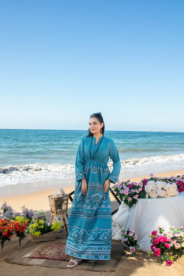 🌼 Tawakal Brand – Digital Printed Maxi 🌼