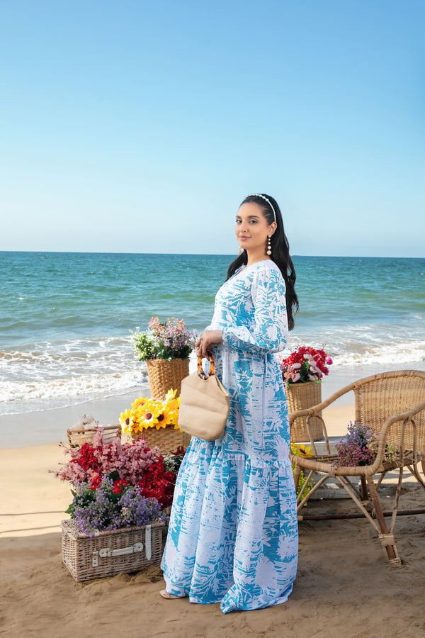 🌼 Tawakal Brand – Digital Printed Maxi 🌼