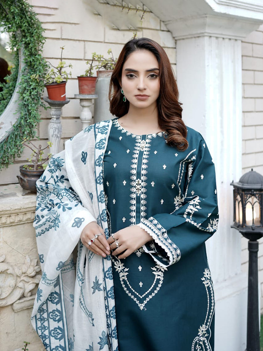 Jhil Mil (جھل مل) – Stitched 3 Piece