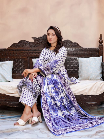 Gul-e-Neelam (گلِ نیلم) - Stitched - 3 Piece