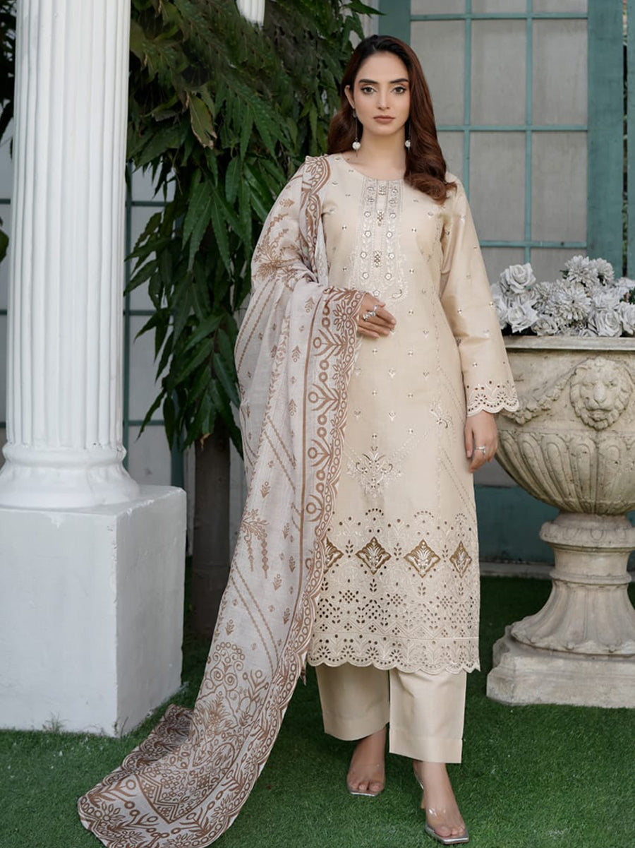 Naqsh-e-Zar (نقشِ زر) – Stitched 3 Piece