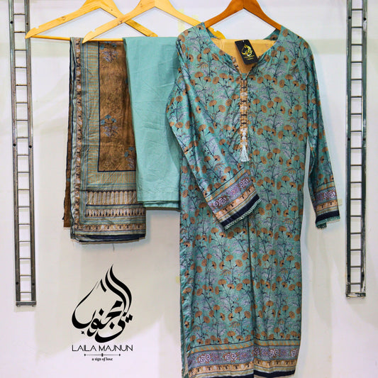Original Bin Saeed Printed – 3PC Lawn Suit